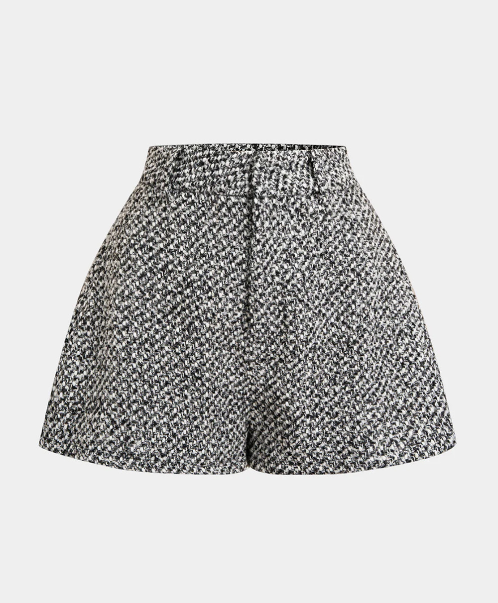MICAS BRAND WOOLEN KNIT CHIC | WIDE LEG SHORTS | LARGE